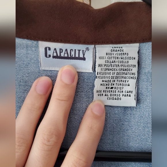 VTG denim button up - Picture 5 of 6